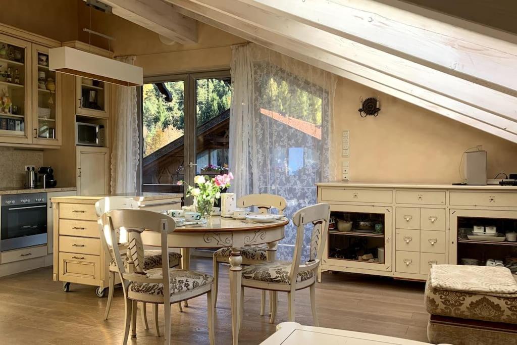 Garmisch Lux Apartment mit Sauna Exterior foto